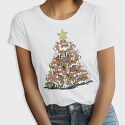 Christmas Tree Beagle, Tricou Femei