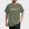 Fish Gadus Morhua, Tricou Barbati (Unisex)
