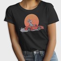 Lama In The Car, Tricou Femei