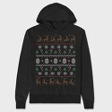Christmas Ugly Sweater, Hanorac Oversize Barbati (Unisex)