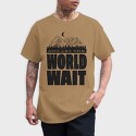 Let World Wait, Tricou Barbati (Unisex)