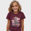 Flamingos Christmas Tree, Tricou Copii