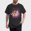 Banana Riding a Unicorn, Tricou Barbati (Unisex)