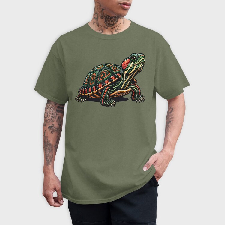 Turtle 1, Tricou Barbati (Unisex)