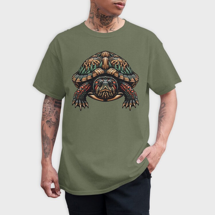 Turtle 2, Tricou Barbati (Unisex)