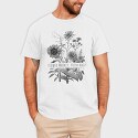 Flower Market Botanical Illustration, Tricou Barbati (Unisex)