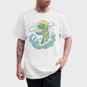 Turtle Surfing, Tricou Barbati (Unisex)