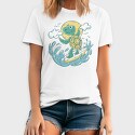 Turtle Surfing, Tricou Barbati (Unisex)