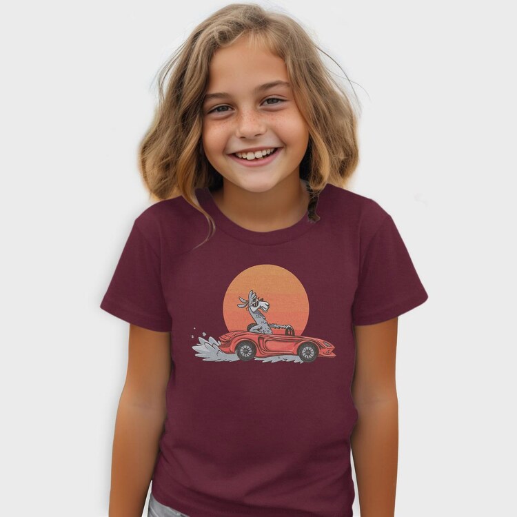 Lama In The Car, Tricou Copii