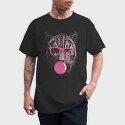 Jaguar Bubblegum Monochrome, Tricou Barbati (Unisex)