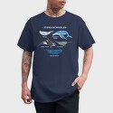 Types of Whales, Tricou Barbati (Unisex)