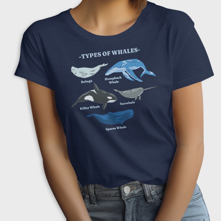 Types of Whales, Tricou Femei