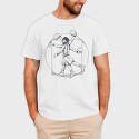 Basketball Vitruvian Man, Tricou Barbati (Unisex)