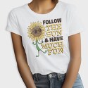 Follow the Sun and Have Much Fun, Tricou Femei