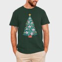 Football Christmas Tree, Tricou Barbati (Unisex)