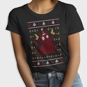 Ugly Sweater Cat, Tricou Femei