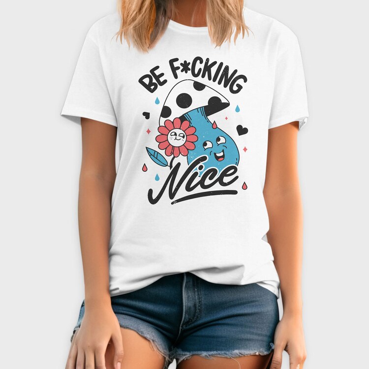 Be Nice, Tricou Barbati (Unisex)