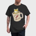 Coffee and Dogs, Tricou Barbati (Unisex)