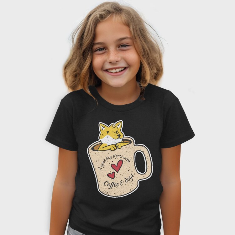 Coffee and Dogs, Tricou Copii