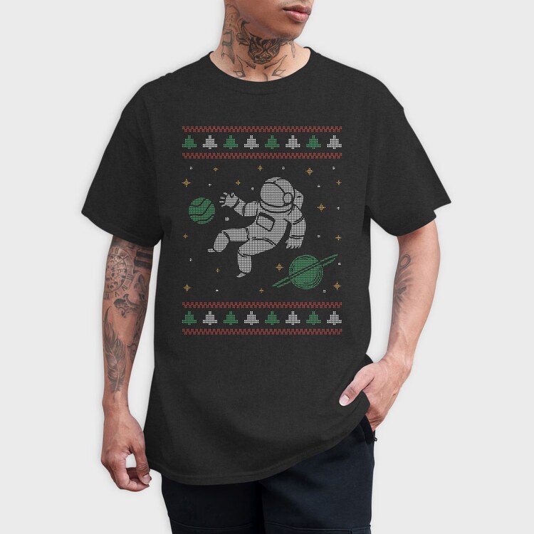 Ugly Sweater Space, Tricou Barbati (Unisex)