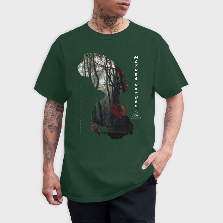 Forest Woman, Tricou Barbati (Unisex)