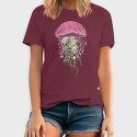 Jellyfish and Flowers, Tricou Barbati (Unisex)