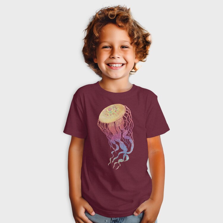 Jellyfish Colorful, Tricou Copii