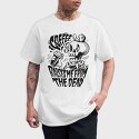 Coffee Raises Me Fro the Dead, Tricou Barbati (Unisex)