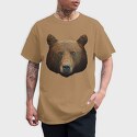 Bear Face, Tricou Barbati (Unisex)