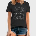 Bear Family Lines, Tricou Barbati (Unisex)