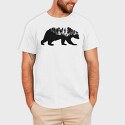 Bear Forest, Tricou Barbati (Unisex)