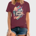 Colorful Cassette Pencil Retro, Tricou Barbati (Unisex)