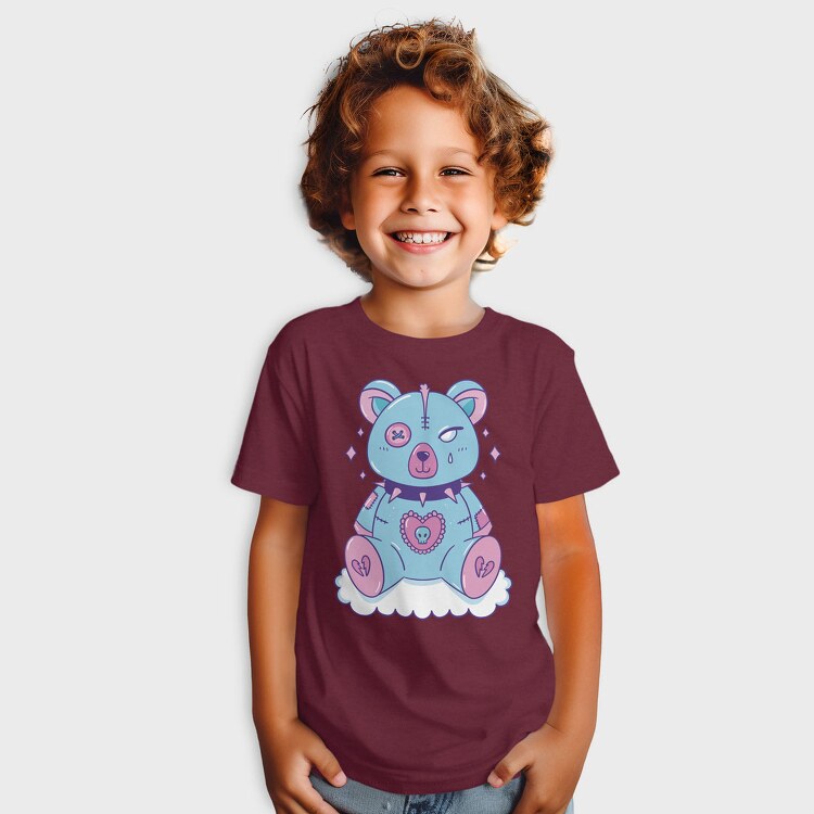 Bear Patchwork, Tricou Copii