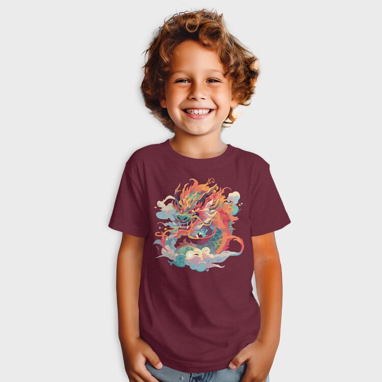Colorful Dragon Chinese, Tricou Copii