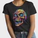 Colorful Skull, Tricou Femei