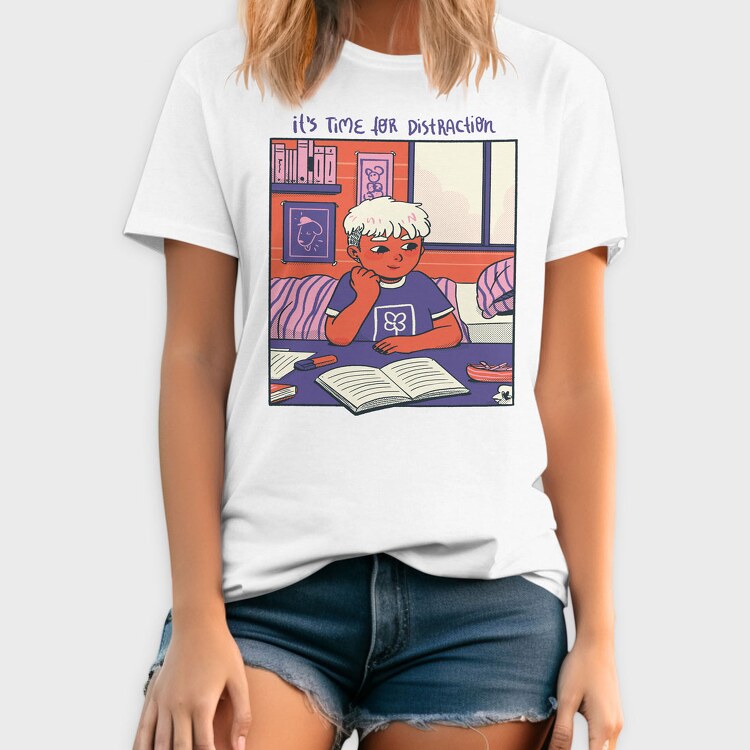 Comfy Chill Girl 11, Tricou Barbati (Unisex)