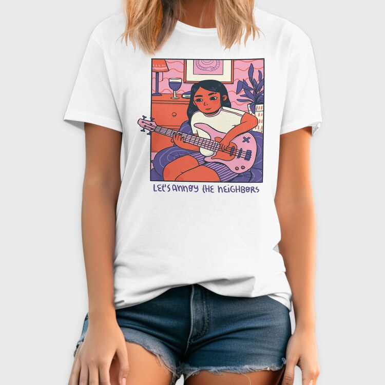 Comfy Chill Girl 3, Tricou Barbati (Unisex)