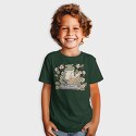 Frog Reading Cottagecore, Tricou Copii