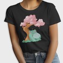 Frog Under a Cherry Blossom, Tricou Femei