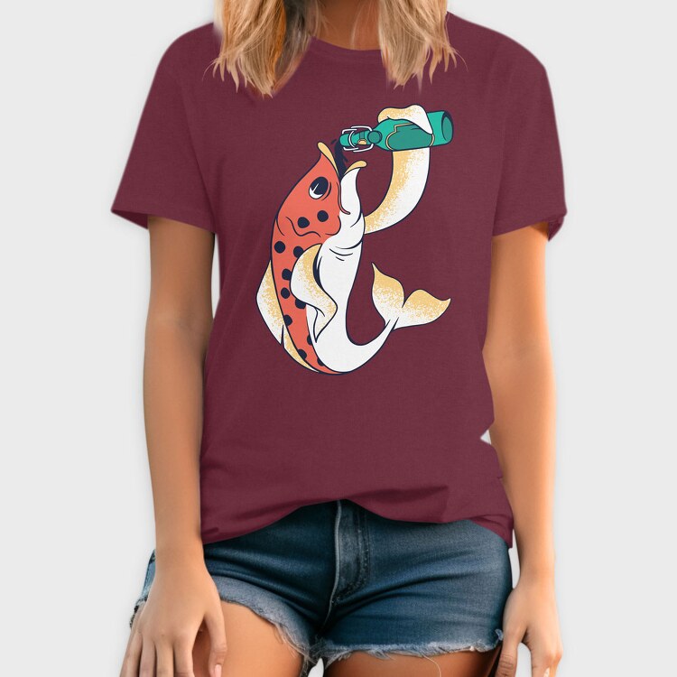 Beer Fish, Tricou Barbati (Unisex)