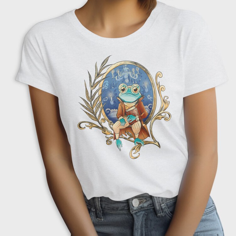 Frog Wizard Fantasy, Tricou Femei