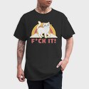 Fuck It Cat, Tricou Barbati (Unisex)