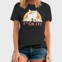 Fuck It Cat, Tricou Barbati (Unisex)