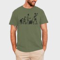 Beer Man Evolution, Tricou Barbati (Unisex)