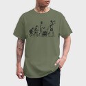 Beer Man Evolution, Tricou Barbati (Unisex)