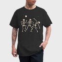 Vibing Dancing Skeletons, Tricou Barbati (Unisex)