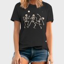 Vibing Dancing Skeletons, Tricou Barbati (Unisex)