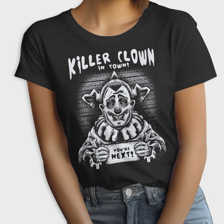Killer Clown in Town, Tricou Femei