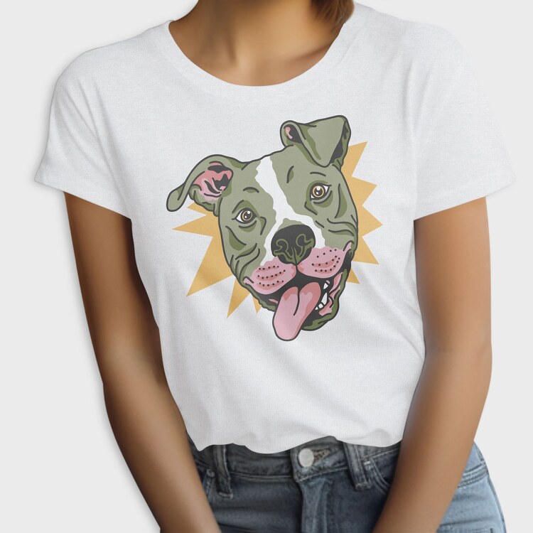 Funny Pitbull, Tricou Femei