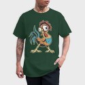 Funny Rooster, Tricou Barbati (Unisex)